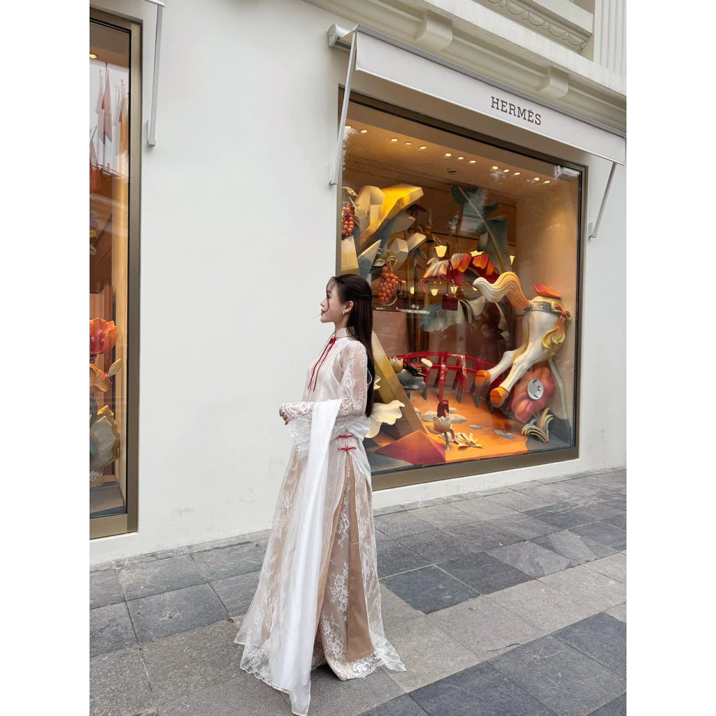 DIEP ANH AO DAI – Gonghaze Lace Hanfu Set – Traditional
