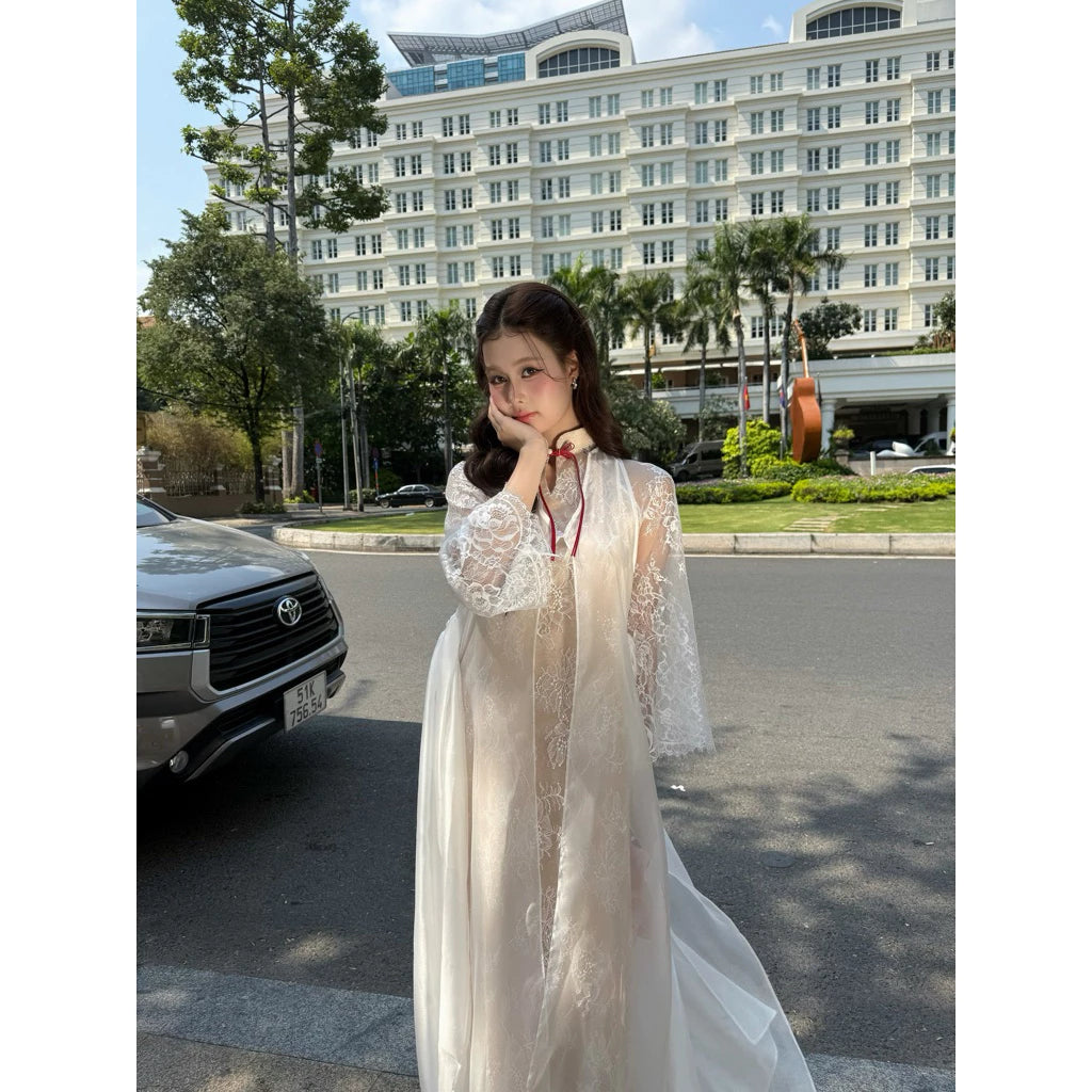 DIEP ANH AO DAI – Gonghaze Lace Hanfu Set – Traditional