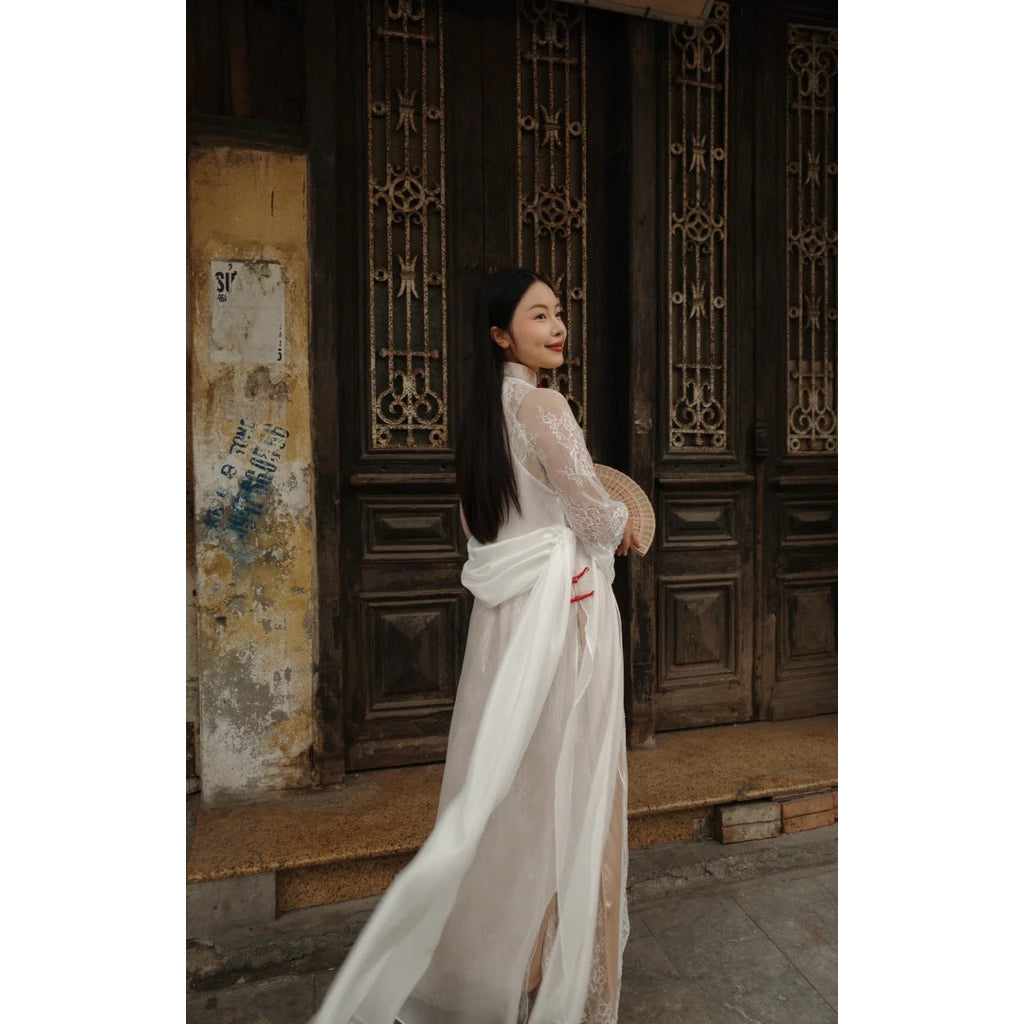 DIEP ANH AO DAI – Gonghaze Lace Hanfu Set – Traditional