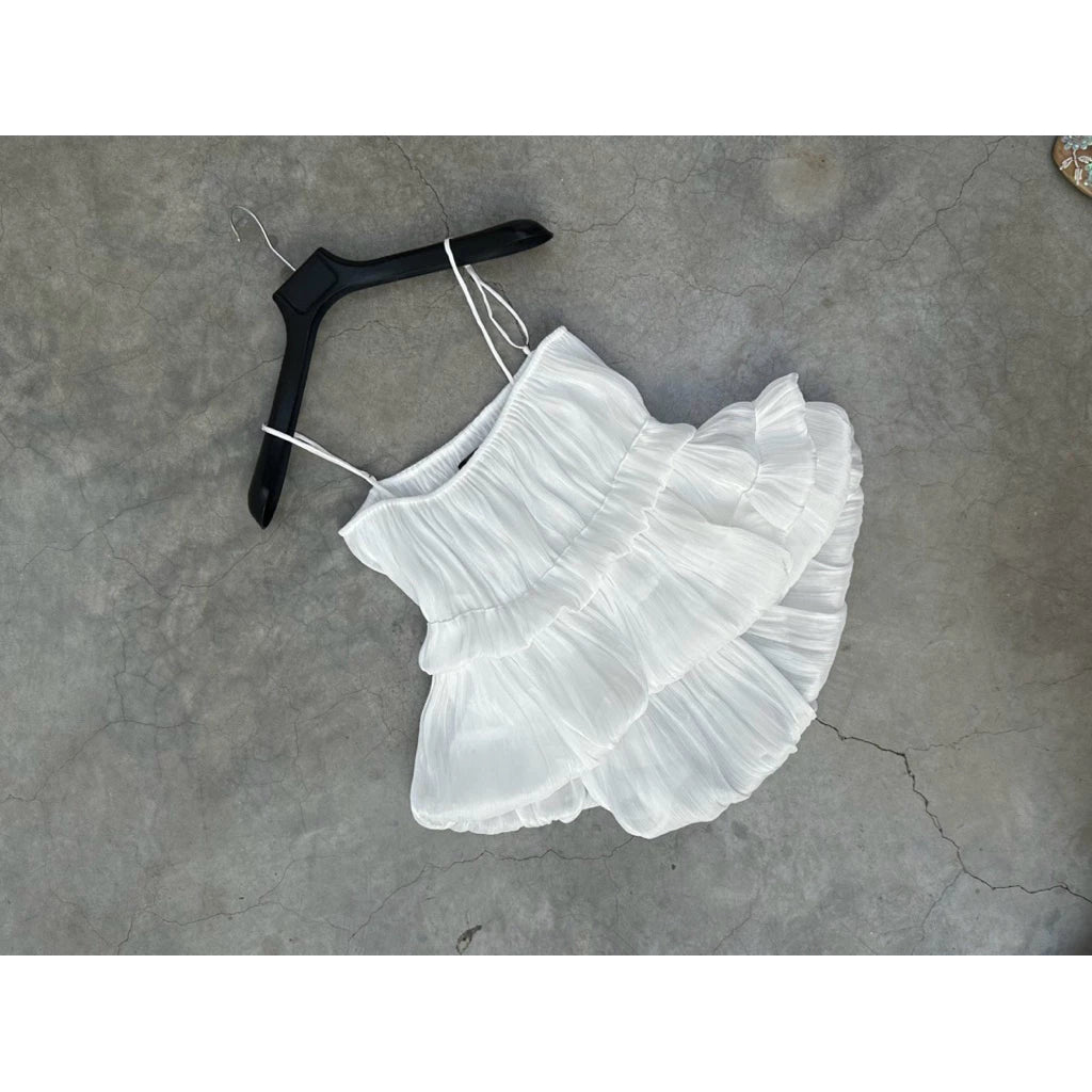 JUBILEE - Gonghaze Jubilee top – Ruffle Pleated Cami Top
